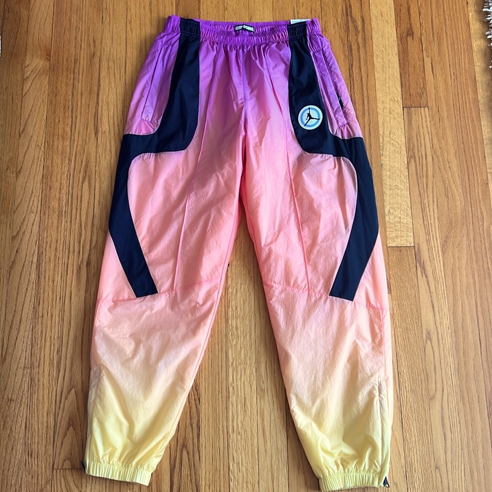 BNWT Nike Jordan x DJ Khalid We the Best/Keep Going Lined Windbreaker Pants S
